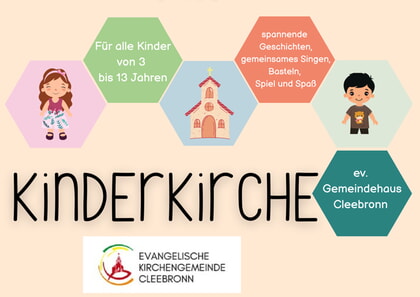 aktueller Flyer Kinderkirche
